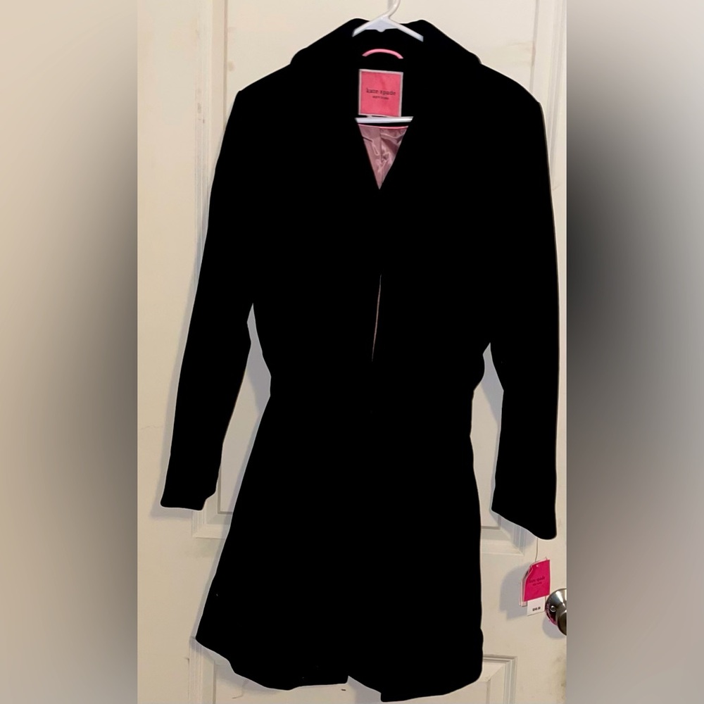 NEW Kate Spade New York Women's Belted Coat